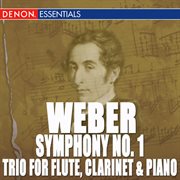 Weber: symphony 1 - trio, op. 63 cover image