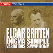 Britten: simple symphony - elgar: enigma variations cover image