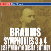 Brahms: symphony nos. 3 & 4 cover image
