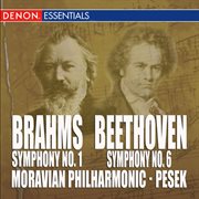 Brahms: symphony no. 1 - beethoven: symphony no. 6 "pastorale" cover image