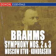 Brahms: symphony nos. 2 & 3 cover image