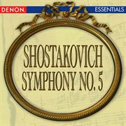 Shostakavich: symphony no. 5 cover image