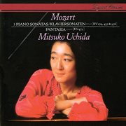 Mozart: piano sonatas nos. 1, 14 & 18; fantasia in c minor cover image