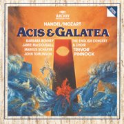 Handel/mozart: acis & galatea, k566 cover image