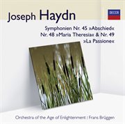 Haydn symphonien nr. 45, nr. 48 & nr. 49 cover image