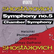 Shostakovich: symphony no. 5; chamber symphony cover image