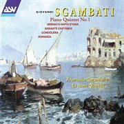 Sgambati : Piano Quintet No. 1; Serenata Napoletana cover image