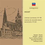Mozart: litanies, kv 195 & 243 cover image