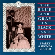 The blue and gray in black and white cover image
