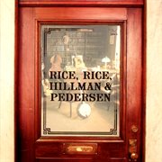 Rice, Rice, Hillman & Pedersen cover image