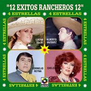4 estrellas 12 éxitos ranchero cover image