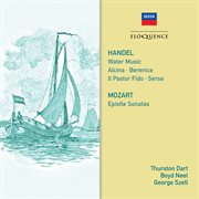 Handel: water music; mozart: epistle sonatas cover image