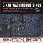 Dinah washington sings cover image