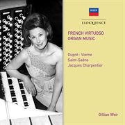 French virtuoso organ music cover image