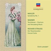 Mahler: symphony no. 1; wagner; strauss cover image