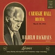 Carnegie Hall Recital, March 30, 1954 cover image