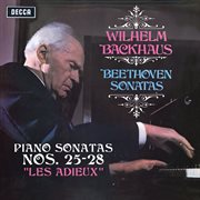 Beethoven: piano sonatas nos. 25, 26 "les adieux", 27 & 28 cover image