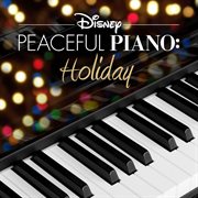 Disney peaceful piano: holiday cover image