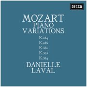 Mozart: piano variations k.264, k. 265, k.352, k.353, k.354 cover image