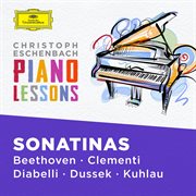 Piano lessons - piano sonatinas by beethoven, clementi, diabelli, dussek, kuhlau cover image