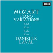 Mozart: piano variations k.398, k.455, k.460, k.500 cover image