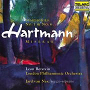 Hartmann: symphonies nos. 1 & 6 cover image