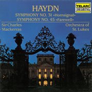Haydn: symphonies nos. 31 "hornsignal" & 45 "farewell" cover image