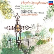 Haydn: symphony no. 44 'trauer'; symphony no. 49 'la passione' cover image