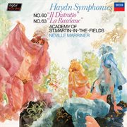 Haydn: symphony no. 60 'il distratto'; symphony no. 63 'la roxelane'; symphony no. 69 'loudon' cover image
