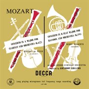 Mozart: clarinet concerto; bassoon concerto cover image