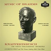 Brahms: academic festival overture; tragic overture; haydn variaitons; alto rhapsody [hans knapperts cover image