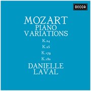 Mozart: piano variations k.24, k.25, k.179, k.180 cover image