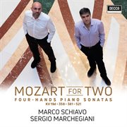 Mozart for two - piano sonatas four hands kv 521, 381, 19d, 358 cover image