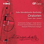 Mendelssohn: oratorien cover image