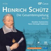 Heinrich schütz: die gesamteinspielung [vol. 15-20] cover image