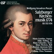 Wolfgang amadeus mozart: salzburger kirchenmusik 1774 cover image