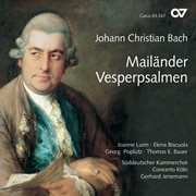 Johann christian bach: mailänder vesperpsalmen cover image