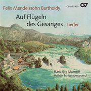 Mendelssohn: auf flügeln des gesanges. lieder cover image