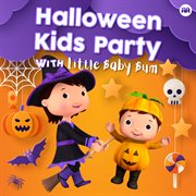 Halloween kids party with little baby bum cover image