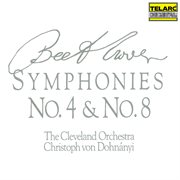 Beethoven: symphonies nos. 4 & 8 cover image