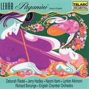Lehár: paganini (sung in english) cover image