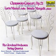 Chausson: concert for violin, piano & string quartet, op. 21 cover image