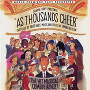 As thousands cheer [1998 off-broadway cast recording] : Broadway Cast Recording] cover image