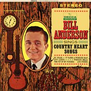 Bill Anderson sings country heart songs cover image