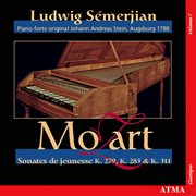 Mozart: sonates de jeunesse vol. 1 (k. 279, k. 283, k. 311) cover image