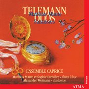 Telemann: sonatas and duets for recorder and flute / maute: 5 fantasies cover image