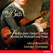 Bach, c.p.e.: sonatas for keyboard and violin cover image