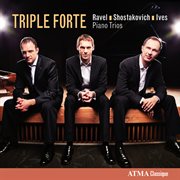 Ravel, shostakovich & ives: piano trio cover image