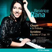 Chopin: 26 préludes - scriabine: sonate op. 19 no. 2 cover image
