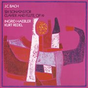Bach, j.c.: flute sonatas, op. 19 cover image